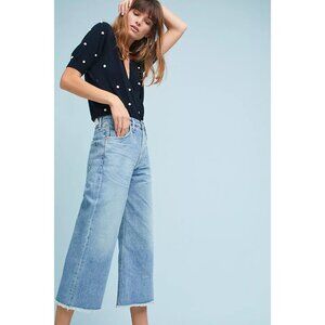 Citizens of Humanity Emma Jeans High Rise Wide Leg Cropped 32